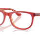 Transparent Red & Yellow №3998