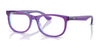 Ray-Ban RY1642F Eyeglasses | Size 48 / Transparent Violet & Light Blue №3997