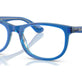 Transparent Blue & Grey №3999