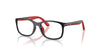 Ray-Ban RY1644 Eyeglasses / Black On Rubber Red №3928 / Size 46
