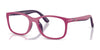 Ray-Ban RY1644 Eyeglasses / Fucsia On Rubber Violet №3933 / Size 46