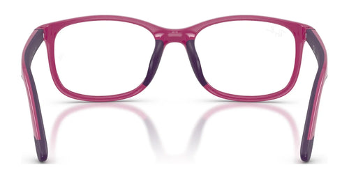 Ray-Ban RY1644 Eyeglasses / Fucsia On Rubber Violet №3933 / Size 46