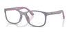 Ray-Ban RY1644 Eyeglasses / Purple On Rubber Pink №7512 / Size 46