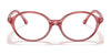 Ray-Ban RY1901F Eyeglasses | Size 48 / Transparent Fuxia №3835