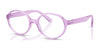 Ray-Ban RY1905 Eyeglasses / Transparent Violet №3985 / Size 42