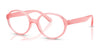 Ray-Ban RY1905F Eyeglasses | Size 46 / Transparent Light Pink №3982