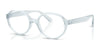 Ray-Ban RY1905F Eyeglasses | Size 46 / Transparent Light Blue №3987