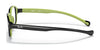 Ray-Ban RY9074V Eyeglasses / Black On Green №3882 / Size 37