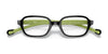 Ray-Ban RY9074V Eyeglasses / Black On Green №3882 / Size 37