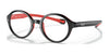 Ray-Ban RY9075VF Eyeglasses | Size 46 / Black On Red №3876