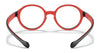 Ray-Ban RY9075VF Eyeglasses | Size 46 / Black On Red №3876