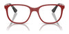 Ray-Ban RY9078V Eyeglasses / Dark Blue On Yellow №3937 / Size 46