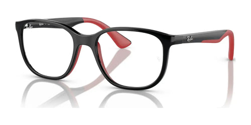 Ray-Ban RY9078VF Eyeglasses / Size 48 / Black On Red №3928