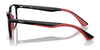 Ray-Ban RY9078VF Eyeglasses | Size 48 / Black On Red №3928