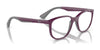 Ray-Ban RY9078VF Eyeglasses | Size 48 / Black On Red №3928
