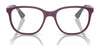 Ray-Ban RY9078VF Eyeglasses | Size 48 / Black On Red №3928