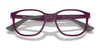 Ray-Ban RY9078VF Eyeglasses | Size 48 / Black On Red №3928