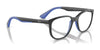 Ray-Ban RY9078VF Eyeglasses | Size 48 / Black On Red №3928