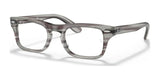 Ray-Ban JUNIOR BURBANK RY9083V Eyeglasses Striped Grey / Clear