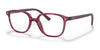 Ray-Ban JUNIOR LEONARD RY9093V Eyeglasses / Transparent Pink №3898 / Size 45
