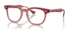Ray-Ban RY9098V Eyeglasses / Top Red & Orange & Light Purple №3960 / Size 43