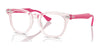 Ray-Ban RY9098V Eyeglasses / Transparent Pink №3975 / Size 43