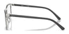 Ray-Ban RY9551V Eyeglasses / Black On Silver №4064 / Size 46