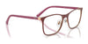 Ray-Ban RY9551V Eyeglasses / Black On Silver №4064 / Size 46