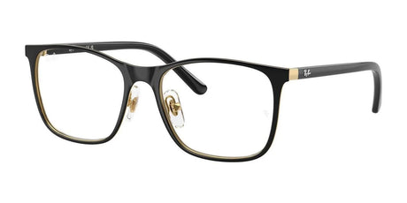 Ray-Ban RY9551V Eyeglasses Black On Arista / Clear