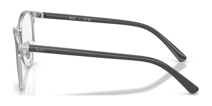 Ray-Ban RY9552V Eyeglasses / Black On Silver №4064 / Size 45