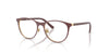 Ray-Ban RY9552V Eyeglasses / Dark Red On Arista Gold №4097 / Size 45