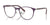 Ray-Ban RY9552V Eyeglasses / Matte Violet On Silver №4098