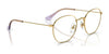 Ray-Ban JUNIOR ROB RY9572V Eyeglasses / Arista Gold №4051 / Size 46