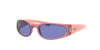 Ray-Ban RB4332 Sunglasses | Size 57 / Transparent Pink