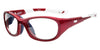 Rec Specs CHALLENGER XL Sports Glasses | Size 60 / Shiny Crimson/White