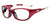Rec Specs CHALLENGER XL Sports Glasses | Size 60 / Shiny Crimson/White
