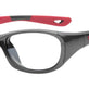 Shiny Gunmetal/Red
