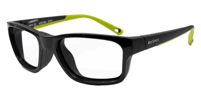 Rec Specs HYBRID 2 Sports Glasses | Size 54 / Matte Black / Lime