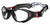 Rec Specs HELMET SPEX XL Sports Glasses | Size 58 / Matte Black Crimson
