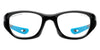 Rec Specs REPLAY XL Sports Glasses | Size 55 / Matte Navy/Cyan