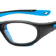 Matte Black/Cyan