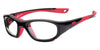 Rec Specs RS-40 Sports Glasses / Shiny Black/Red / Size 49