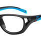 Matte Black/Cyan