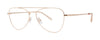 Red Rose Arpino Eyeglasses / Rose Gold / Size 53