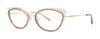 Red Rose  Aselli Eyeglasses / Crystal Sage / Rose Gold / Size 53