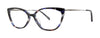 Red Rose  Aserta Eyeglasses / Navy Tortoise / Gunmetal / Size 54