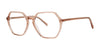 Red Rose ASSISI Eyeglasses | Size 52 / Blush Crystal