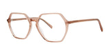 Red Rose ASSISI Eyeglasses Blush Crystal