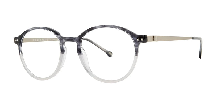 Red Rose BARI Eyeglasses | Size 48 / Grey Demi Fade