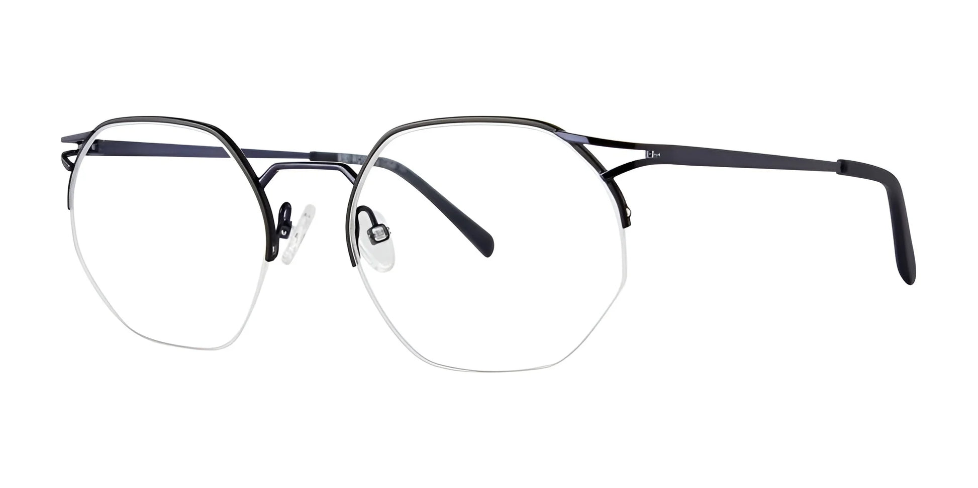 Red Rose BARLETTA Eyeglasses Navy Black